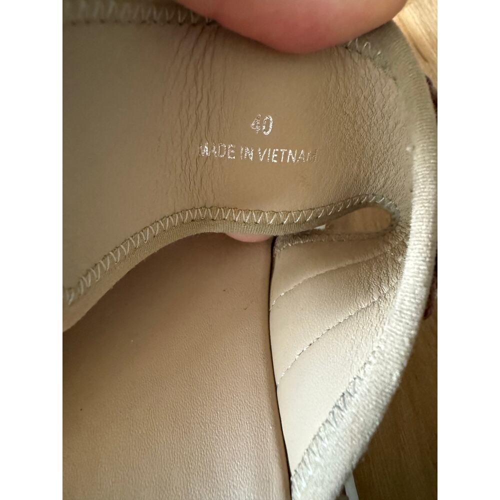 CHLOE Lilli Sporty Suede Platform Slide Sandals Sz. 40 - Picture 8 of 9
